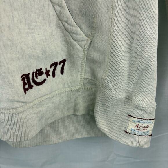 VINTAGE American Eagle Hoodie Sweatshirt Men Size Medium AE 77 Eagle Varsity - Picture 6 of 7